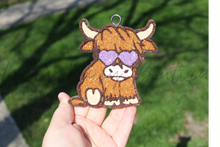 Load image into Gallery viewer, Highland Cow Car Freshie