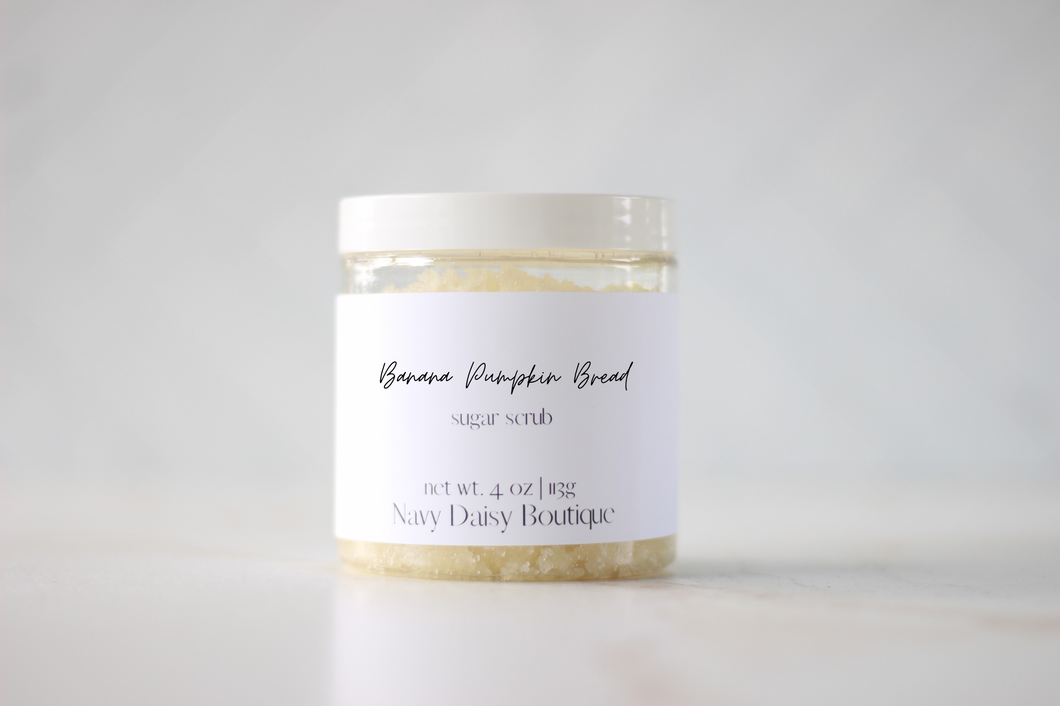 Banana Pumpkin Bread Sugar Scrub