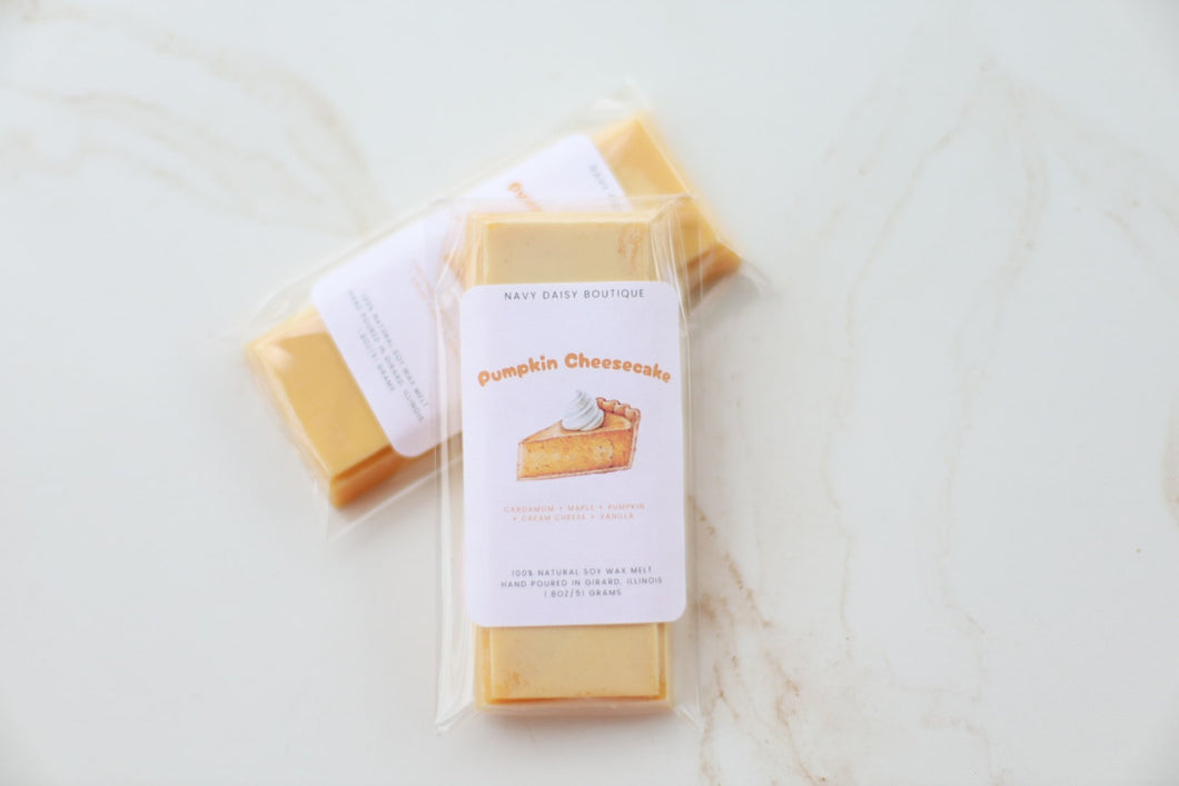 Pumpkin Cheesecake Snap Bar