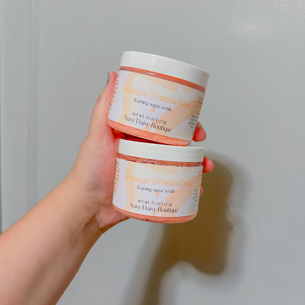 Orange Dreamsicle Foaming Scrub
