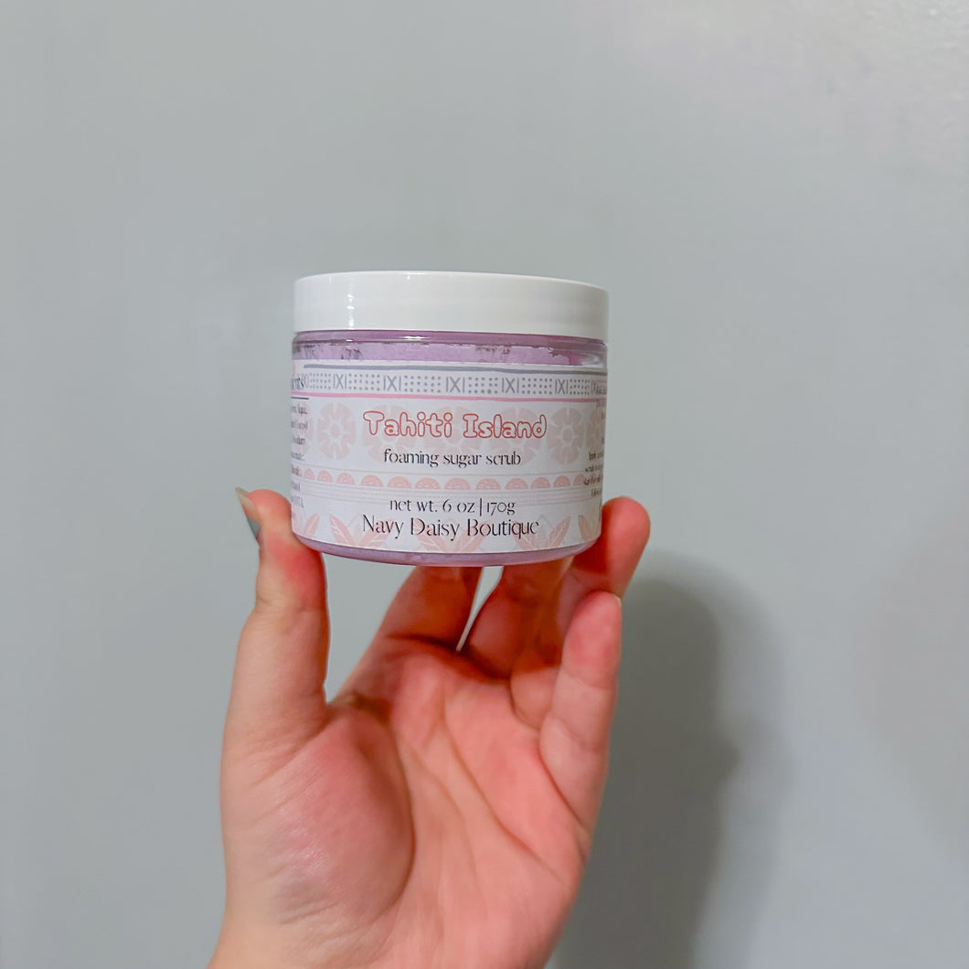 Tahiti Island Foaming Scrub