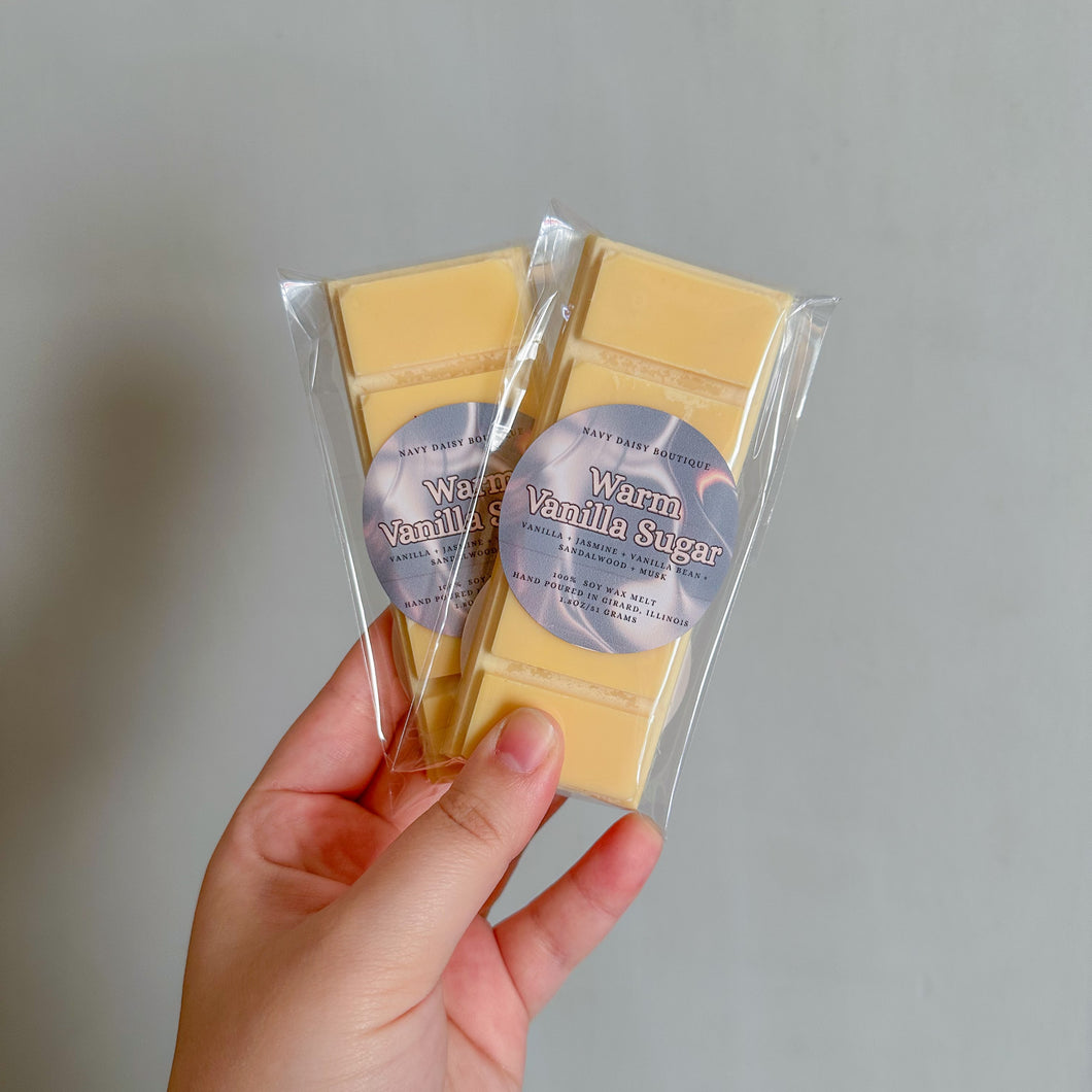 Warm Vanilla Sugar Snap Bar