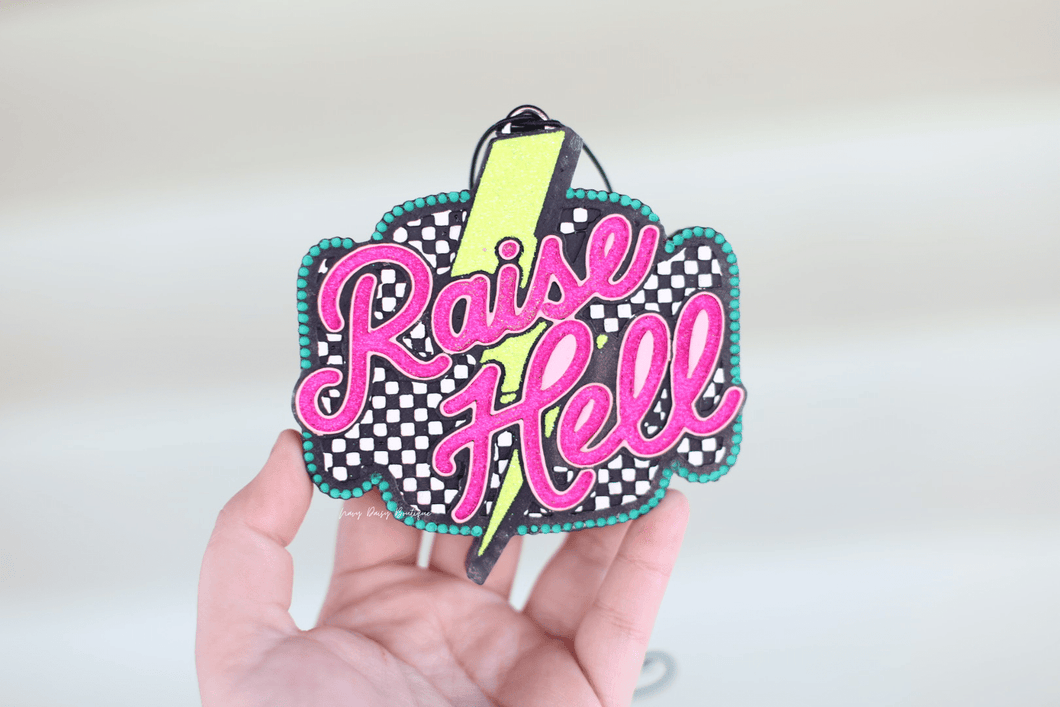 Raise Hell Car Freshie