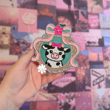 Load image into Gallery viewer, Cow Frame Freshie
