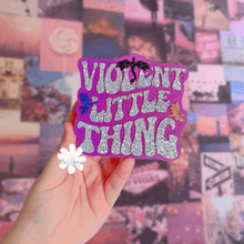 Load image into Gallery viewer, Violent Little Thing Car Freshie
